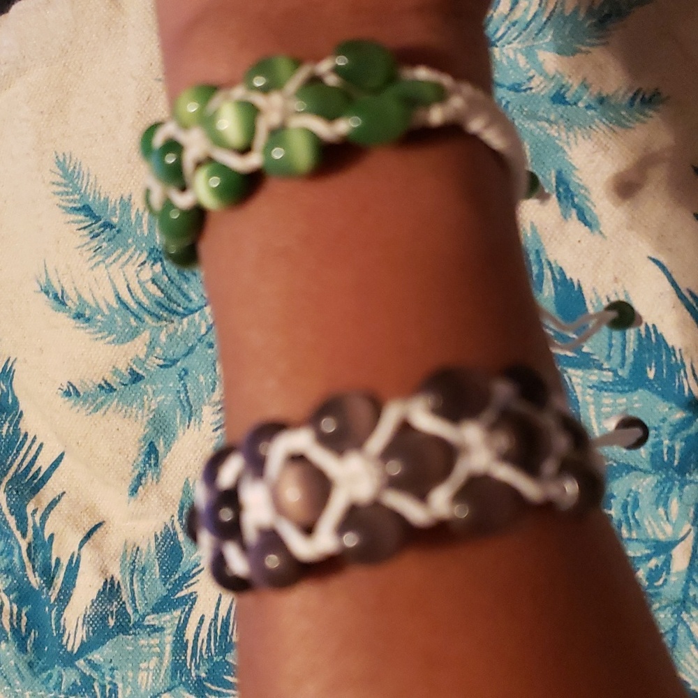 Handmade Macrame Bracelets - Picture 2 of 3